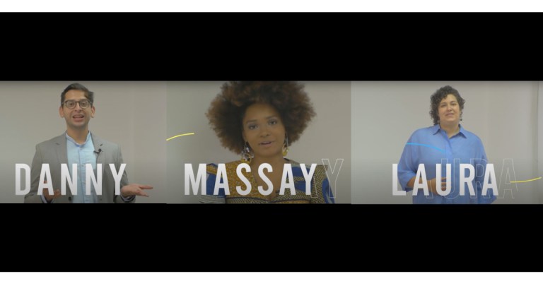 El fotoperiodista, Danny Barrientos, la embajadora de la cultura Garífuna, Massay Crisanto, la cineasta Laura Bermúdez entre otrxs son entrevistados por Nicole Corrales.