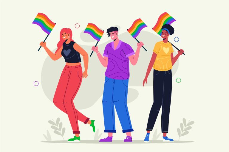Muchas marcas utilizar los colores LGBTIQ+ para lavar su imagen.