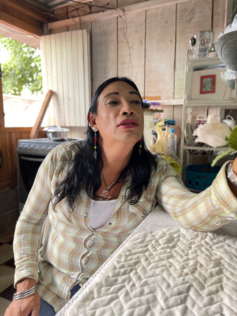 Thalía Rodríguez, fue activista trans en los años noventa y vive actualmente en Tegucigalpa