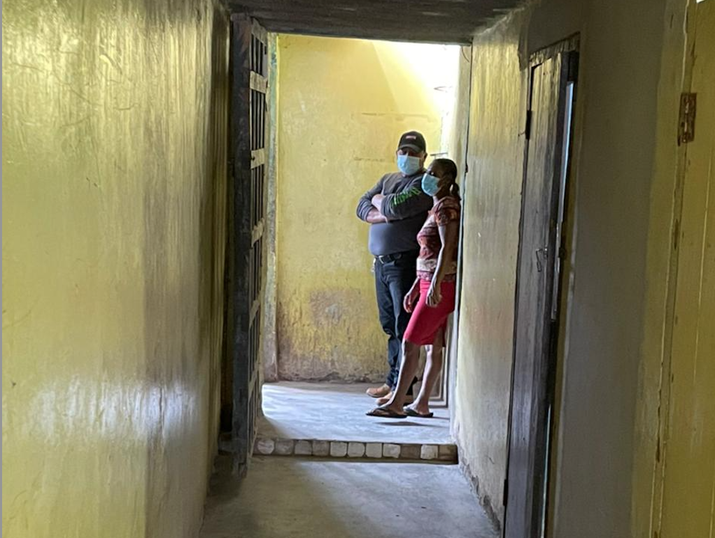 María de Honduras en una prisión de Yoro, Yoro.