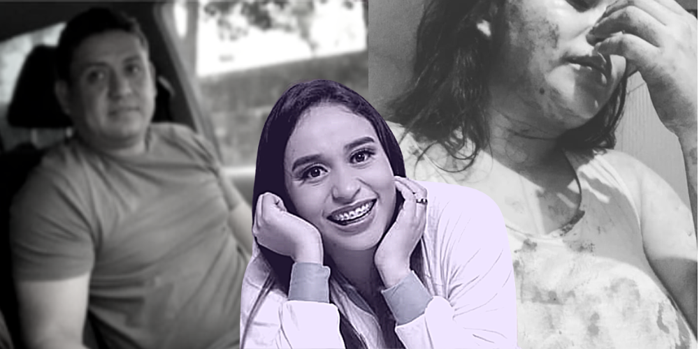 Lisbany León (22) denuncia a José Fredy Luna Valle como su agresor.