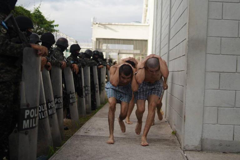 Imagen del penales de Honduras. Fotografia Defensa