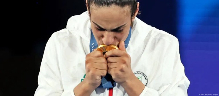 Imane Khelif premio de oro primer lugar boxeo discriminación de genero