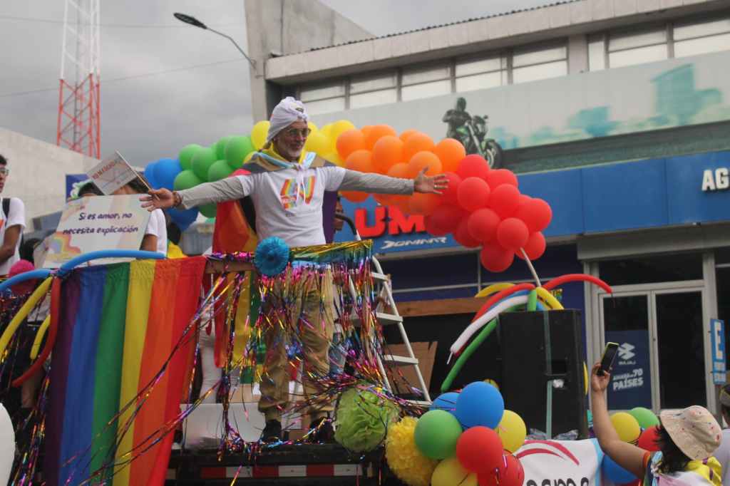Marcha LGBT en Honduras 2024 San Pedro Sula LGBTIQ+