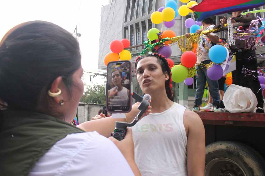 Marcha LGBT en Honduras 2024 San Pedro Sula LGBTIQ+ Osman Lara Comité LGBTI del Valle de Sula