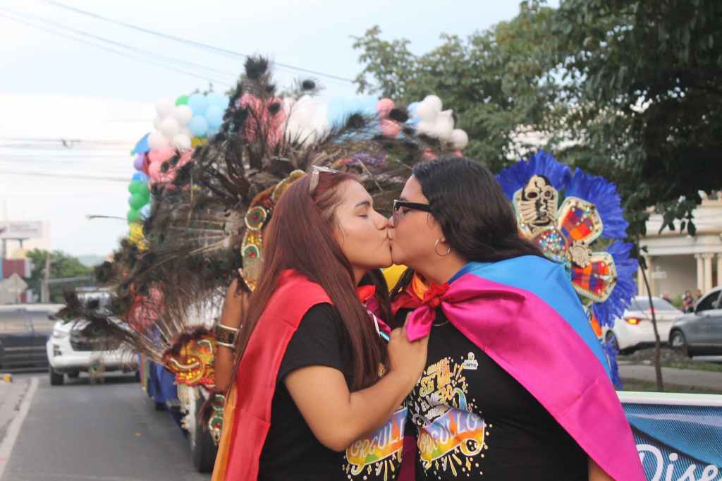Marcha LGBT en Honduras 2024 San Pedro Sula LGBTIQ+