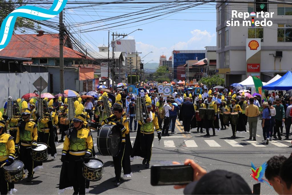 desfiles en San Pedro Sula independencia de honduras resumen san pedro sula hoy 203 años de independencia Independencia en Honduras