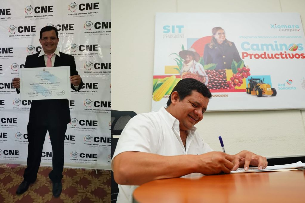 Alcalde de Pedro Edgardo Escalante Campos, del partido Libre (2022-2026)