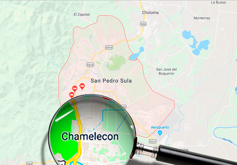 El distrito de Chamelecón ubicado en el sur De San Pedro Sula.