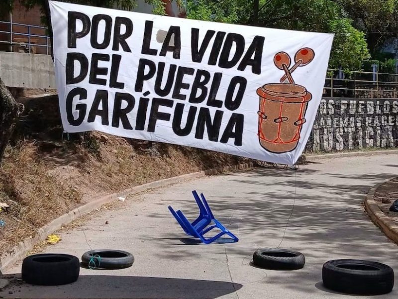 17 días: garífunas no se rinden